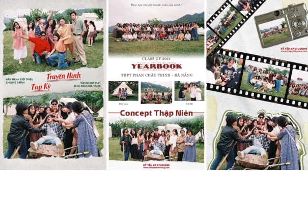 Concept Kỷ Yếu Thập Niên - Kỷ yếu Đà Nẵng GP Studio99 1 Thumbnail - Concept thập niên Kỷ yếu Đà Nẵng GP Studio99