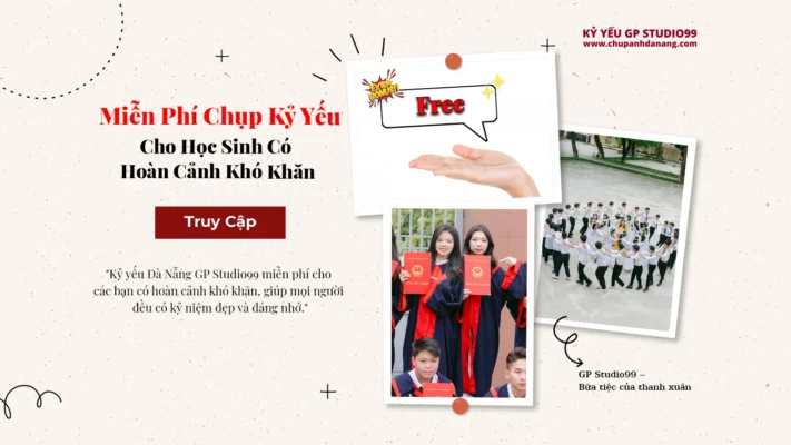 Kỷ yếu Đà Nẵng: Miễn Phí Cho Các Bạn Có Hoàn Cảnh Khó Khăn, Giúp Mọi Người Đều Có Kỷ Niệm Đẹp 4 thumbnail mien phi chup anh ky yeu gp studio99